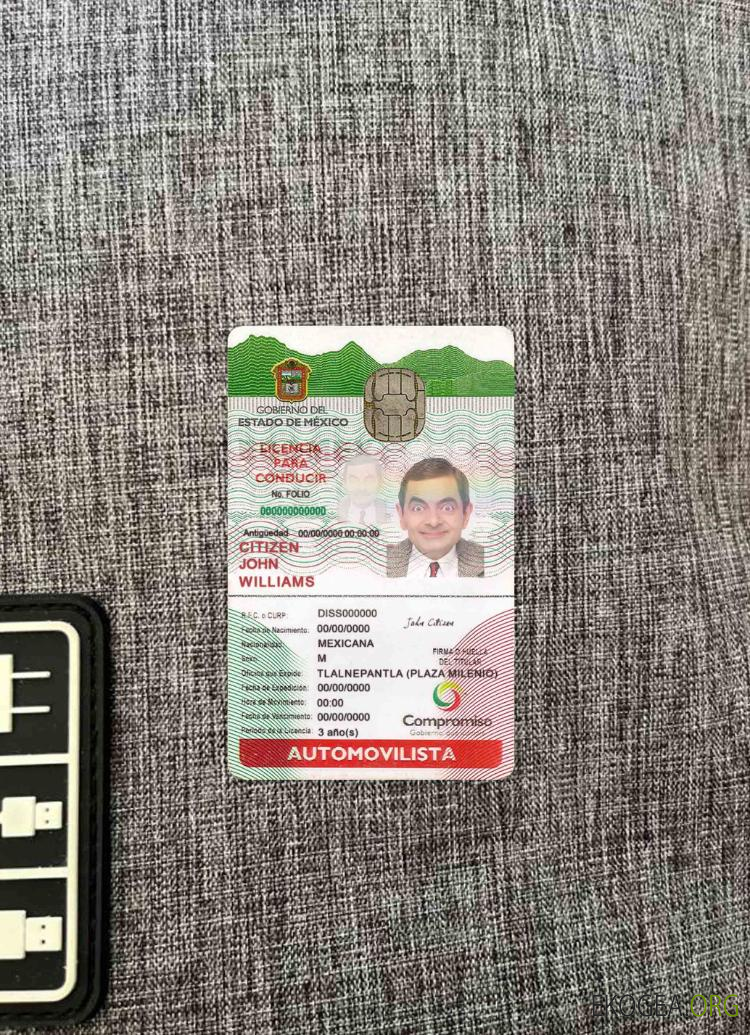 Photolook d'identité du Mexique version 2